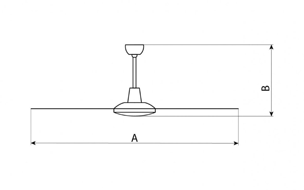 Вентилятор потолочный Vortice Nordik Evolution White 160/60 Италия
