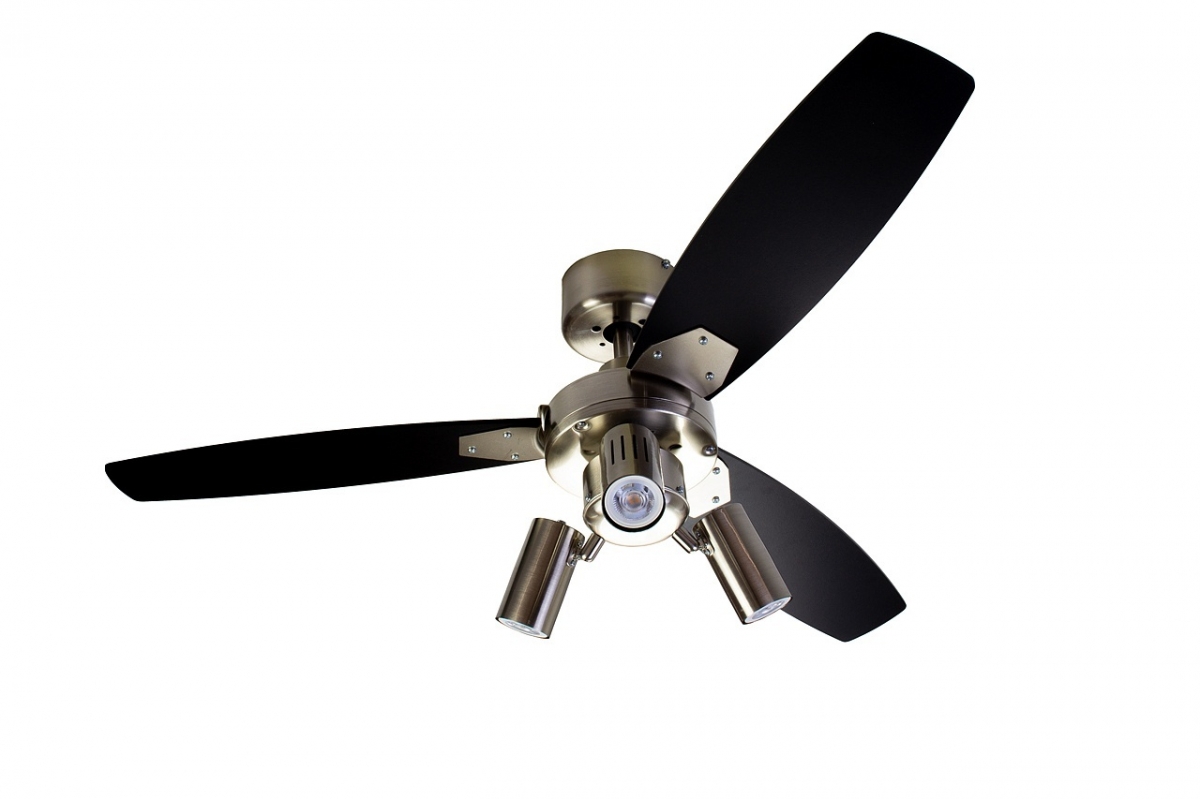 Потолочный люстра-вентилятор Dreamfan Jet Silver RC 105